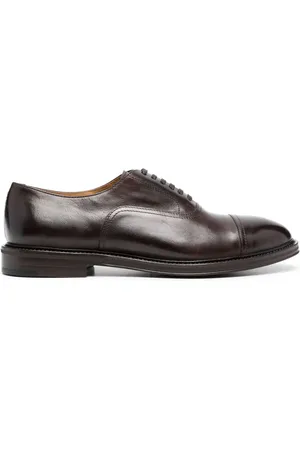 HENDERSON BARACCO Almond-toe lace-up oxford shoes