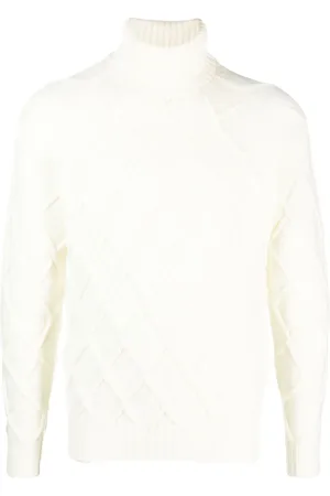 DRUMOHR Lattice-knit merino jumper