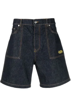 OFF-WHITE Utility denim shorts
