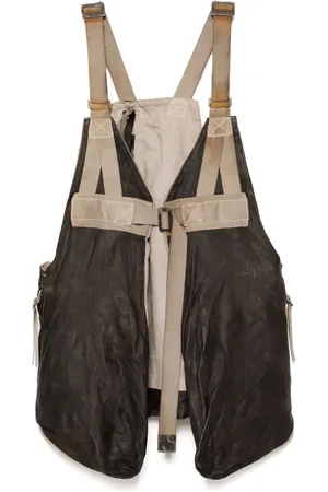 11 BY BORIS BIDJAN SABERI Panelled buckled gilet