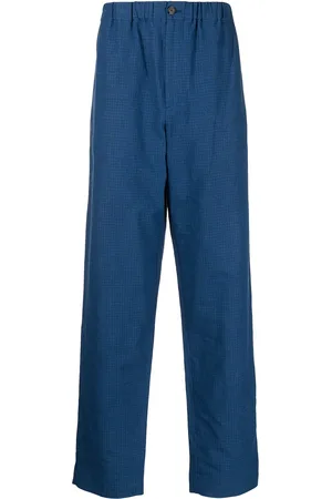 Kenzo Straight-leg elasticated-waist trousers