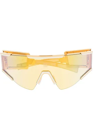 Balmain Transparent mask-frame sunglasses