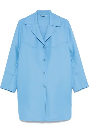 ERMANNO SCERVINO Felted-finish coat