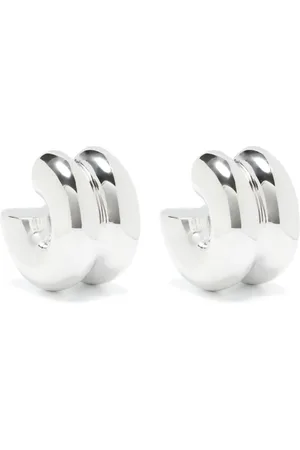 UNCOMMON MATTERS Billow sculpted-hoop earrings