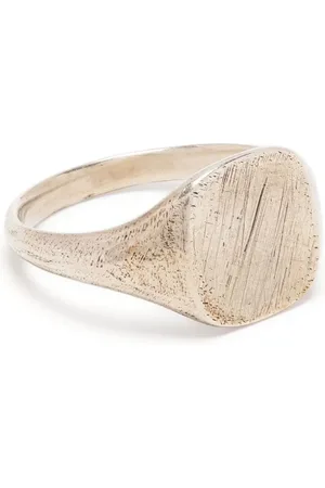 WERKSTATT:MÜNCHEN Scratched sterling- signet ring