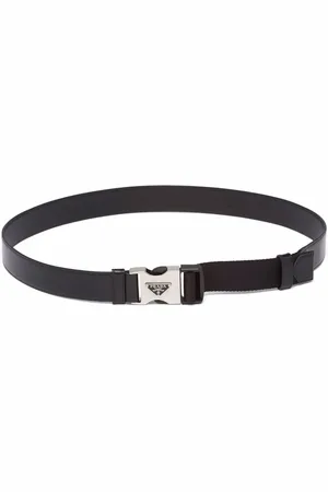 Prada Branded side-release buckle belt