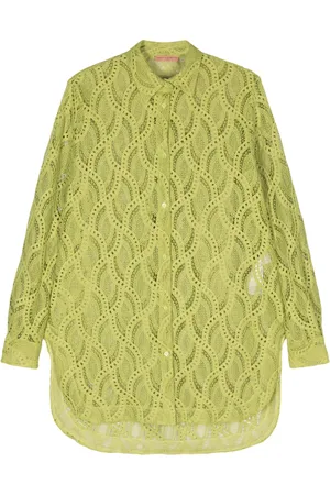ERMANNO SCERVINO Corded-lace shirt