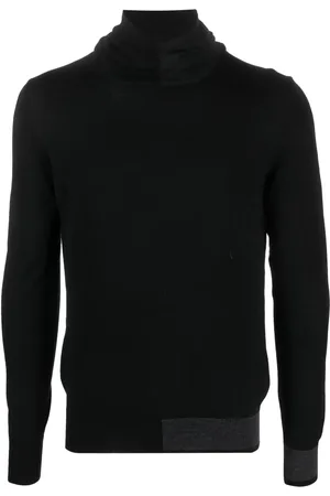 ROBERTO DEL CARLO Roll-neck merino wool jumper