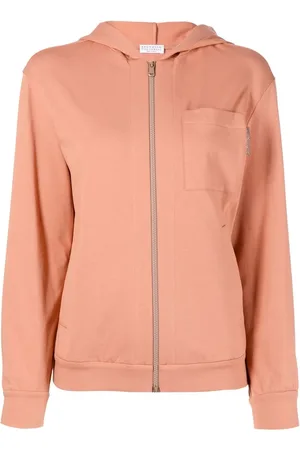 Brunello Cucinelli Fleece zip-up hoodie