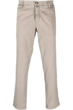Jacob Cohen Logo-patch slim-cut jeans