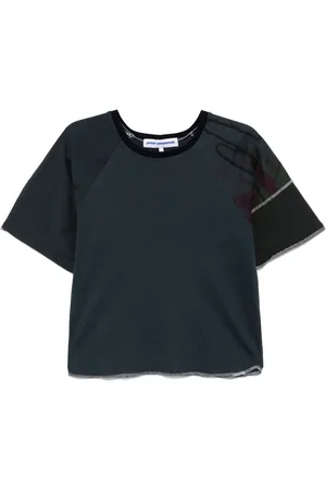 Stain Shade Panelled T-shirt