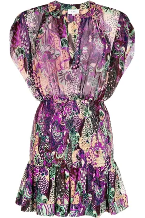 A.L.C. Carly floral-print mini dress