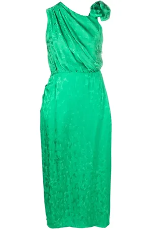 Msgm Jacquard-print sleeveless dress