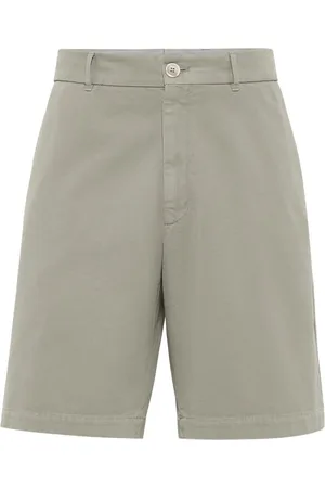 Brunello Cucinelli Straight-leg cotton bermuda shorts