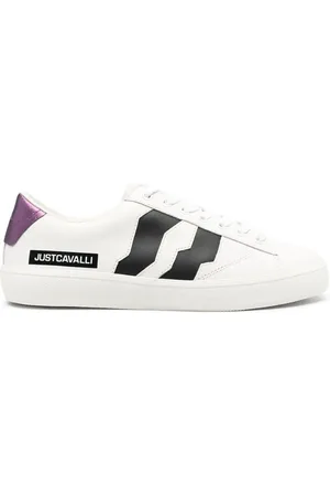 Roberto Cavalli Logo-print low-top sneakers