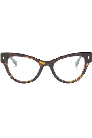 Dsquared2 Logo-embossed cat-eye glasses