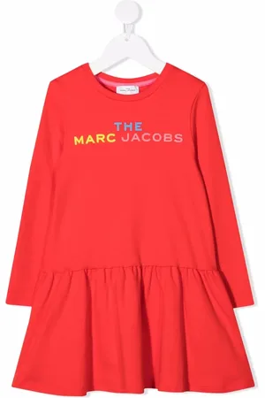 Marc Jacobs Logo-print flared dress