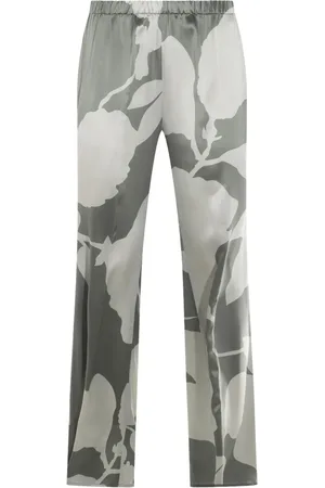 ANTONELLI Abstract-pattern print trousers