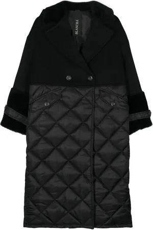 Blancha Double-breasted panelled coat