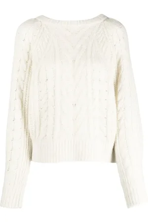 IRO Cable-knit wool-blend jumper