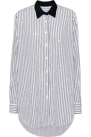 Macgraw Striped oversized shirt