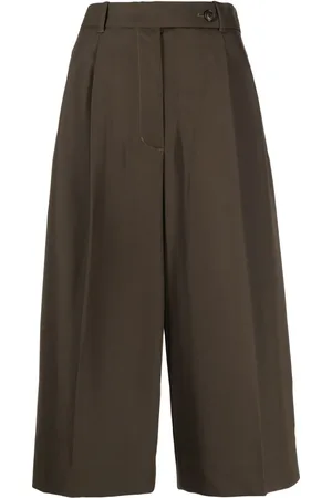 3.1 Phillip Lim Belted pleated cropped trousers
