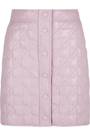 Msgm Quilted mini skirt