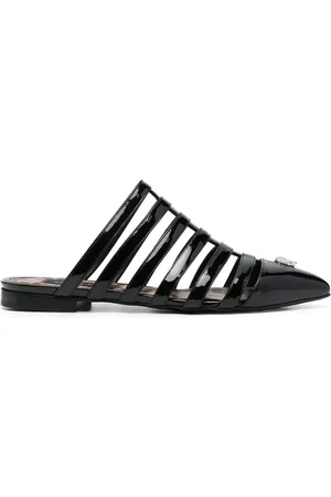 Philipp Plein Vernice skull-stud mules