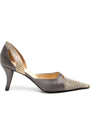 Prada Contrasting toecap pumps