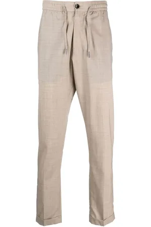BILLIONAIRE Jogging drawstring wool trousers