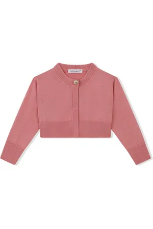 Dolce & Gabbana Cropped cotton-knit cardigan