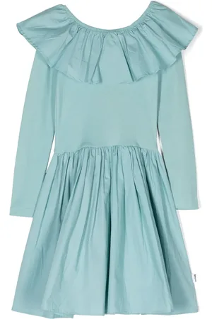 Molo Cille ruffle-trim dress