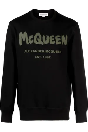 Alexander McQueen Logo-print cotton sweatshirt