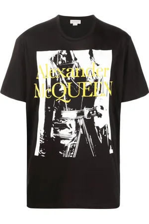 Alexander McQueen Logo-print cotton T-shirt