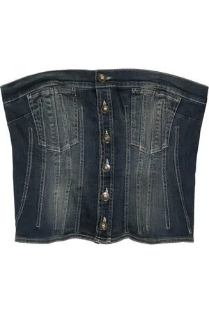 ACT N°1 Denim corset top