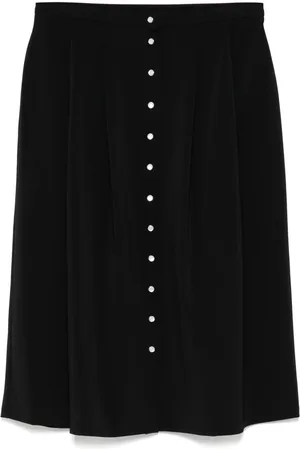 AGNÈS B. A-line midi skirt
