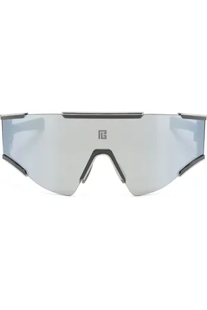 Balmain Fletche shield-frame sunglasses