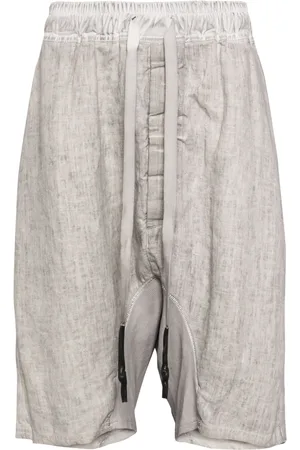 ISAAC SELLAM EXPERIENCE Drawstring linen shorts
