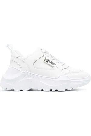 VERSACE Logo-print chunky sneakers