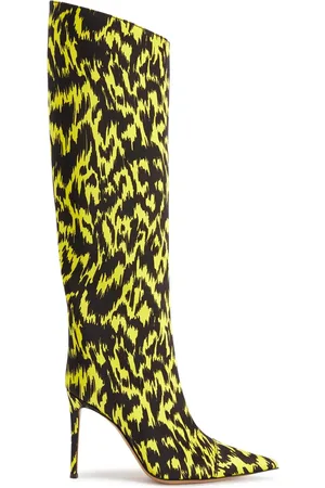 ALEXANDRE VAUTHIER Alex 110mm graphic-print boots