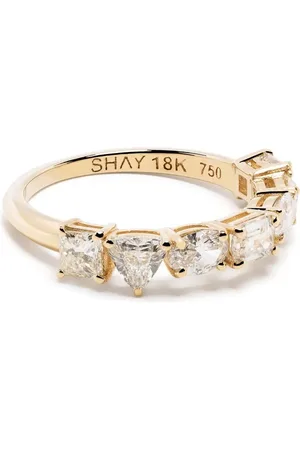 Shay 18kt yellow diamond eternity ring