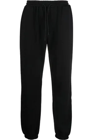 Msgm Logo-print cotton track pants