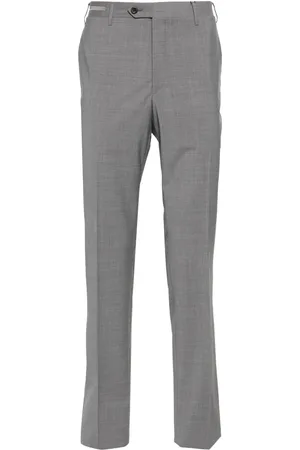 corneliani Tapered leg trousers