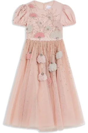 Eirene Bead-embellished tulle dress