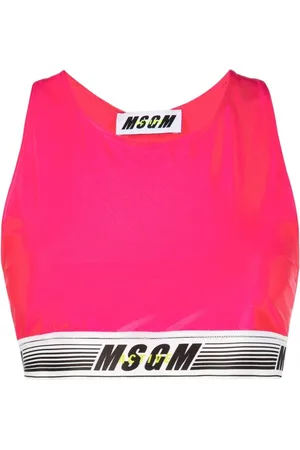 Msgm Logo-underband sports bra