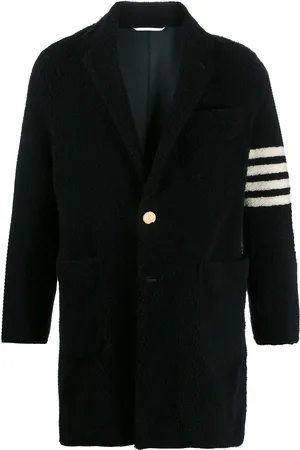 Thom Browne Unconstructed sack 4-Bar overcoat