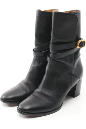 Dior 2010s 65mm leather ankle boots