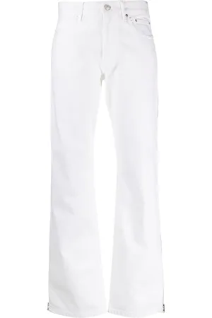 Gauchere Straight-leg zipped jeans