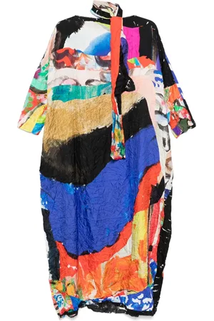 DANIELA GREGIS Abstract-pattern dress