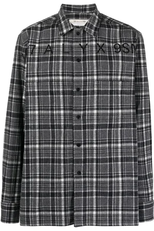 1017 ALYX 9SM Check-pattern button-up shirt
